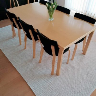 Lumme puuvillamatto valkoinen