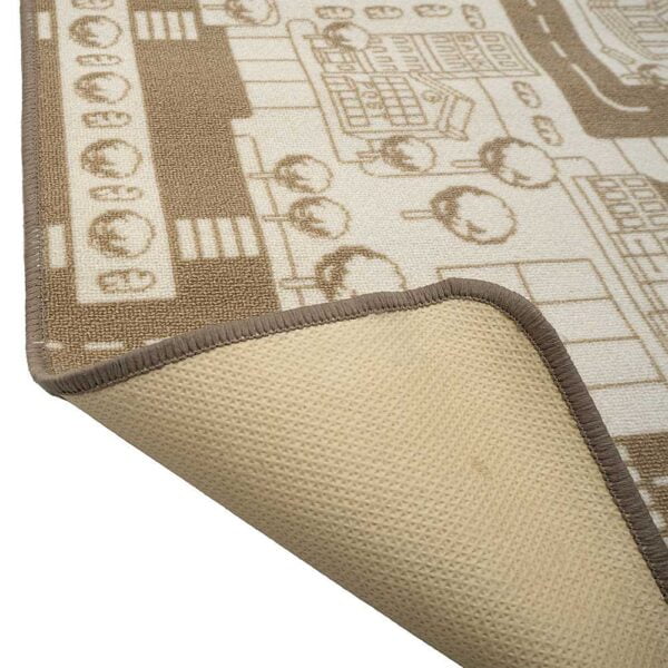beige lasten liikennematto