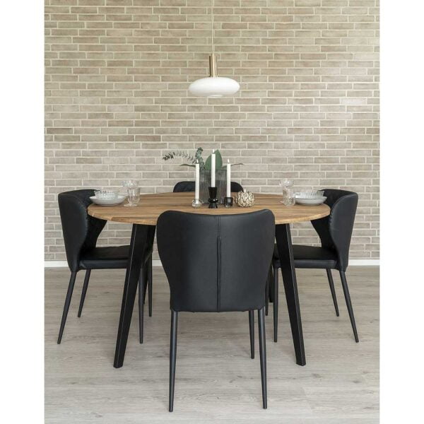 Chelsea-riippuvalaisin  - valkoinen/messinki (soikea) - Image 4