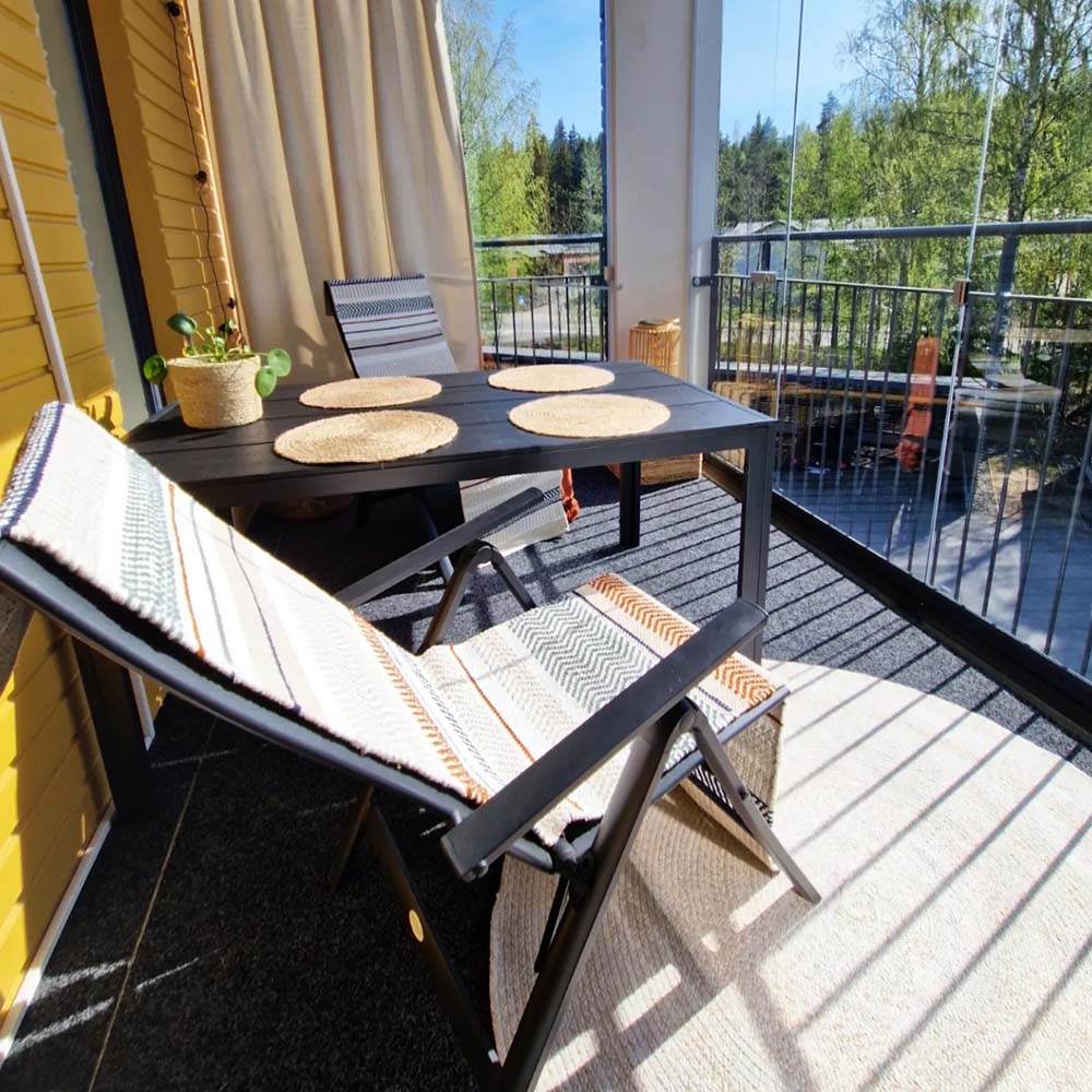 parveke sisustus, näin sisustat parvekkeen